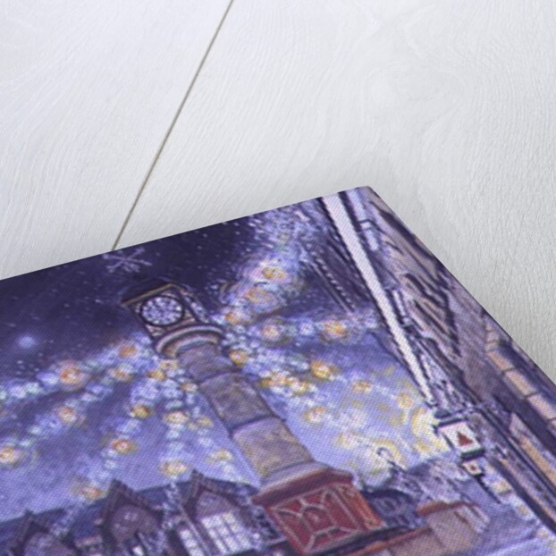 A December Dusk at Tredegar, 1992 by Huw S. Parsons