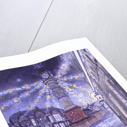 A December Dusk at Tredegar, 1992 by Huw S. Parsons