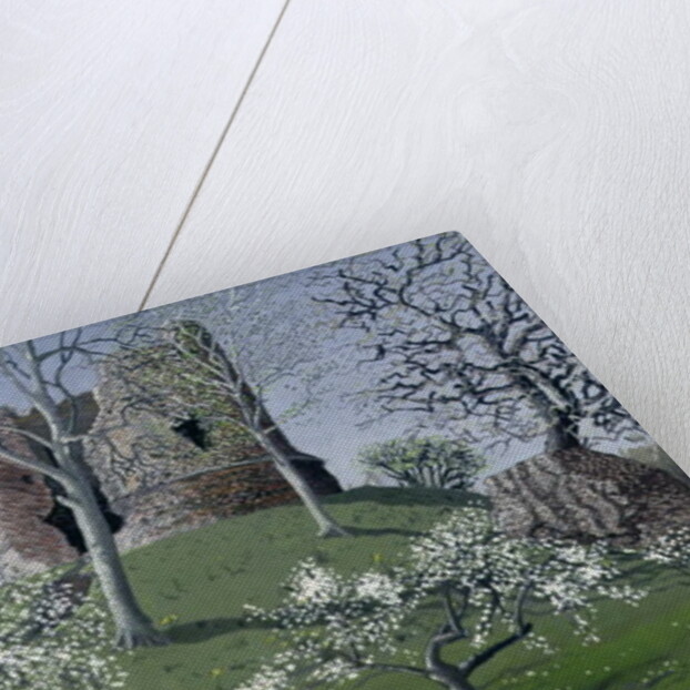 Longtown Castle, 1992 by Huw S. Parsons