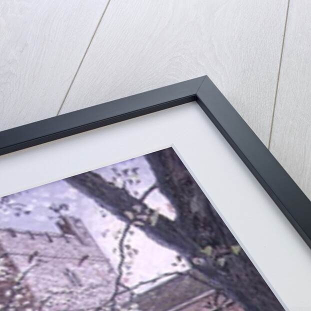 Brecon Cathedral, Autumn Day, 1992 by Huw S. Parsons