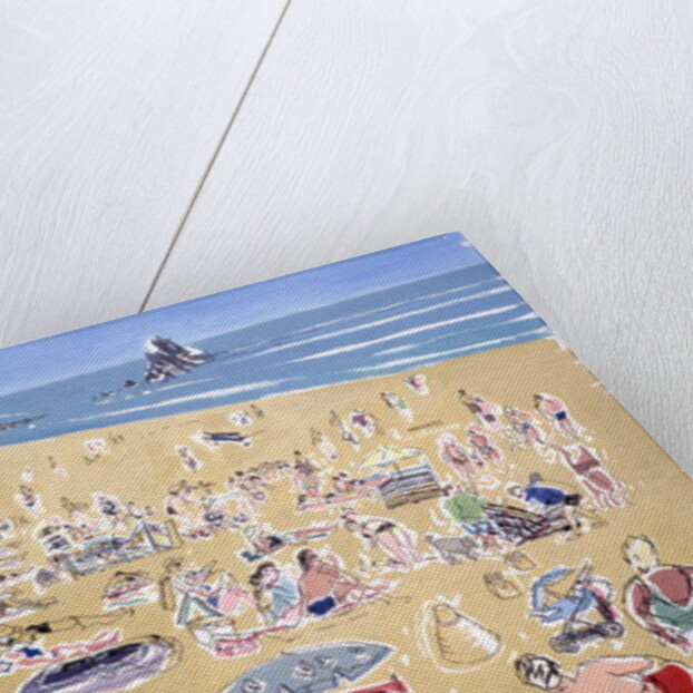 Bathers, Broadhaven Beach, Dyfed, 1995 by Huw S. Parsons