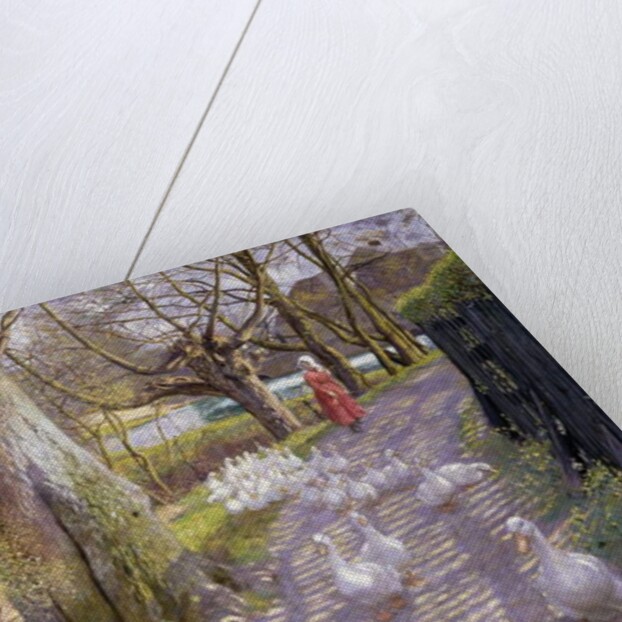 The Path by the Mill Pond, 1900 by Richard Henry Brock