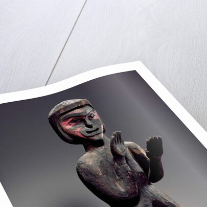 Potlatch figure by School American