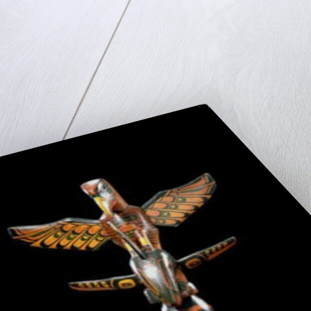 Totem pole by School American