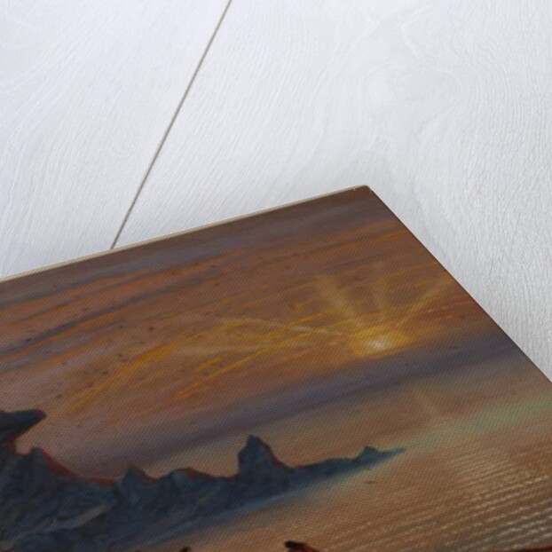 Sunset, 1871 by Ernest Henry Griset