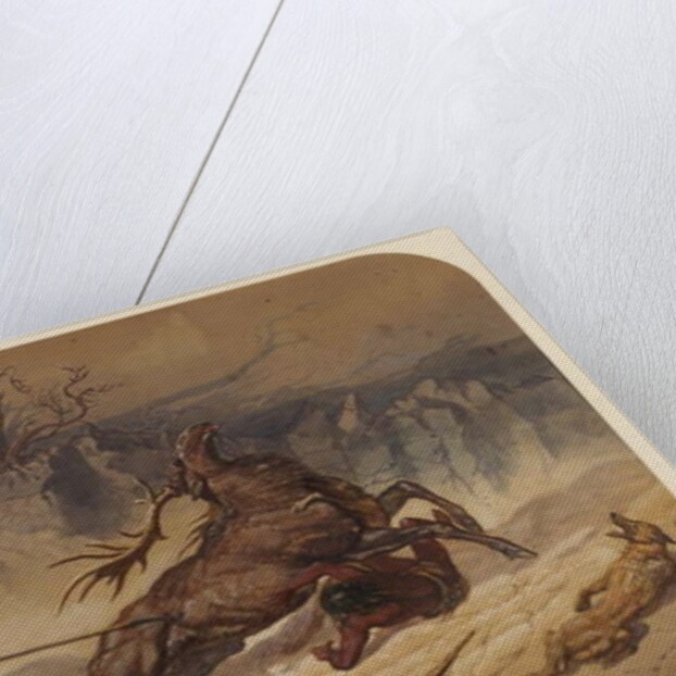 Hunting, 1871 by Ernest Henry Griset