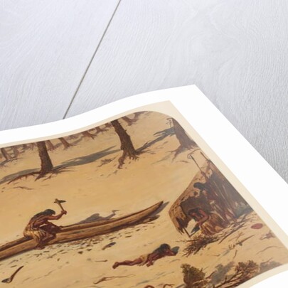 Prehistoric Camp, 1871 by Ernest Henry Griset