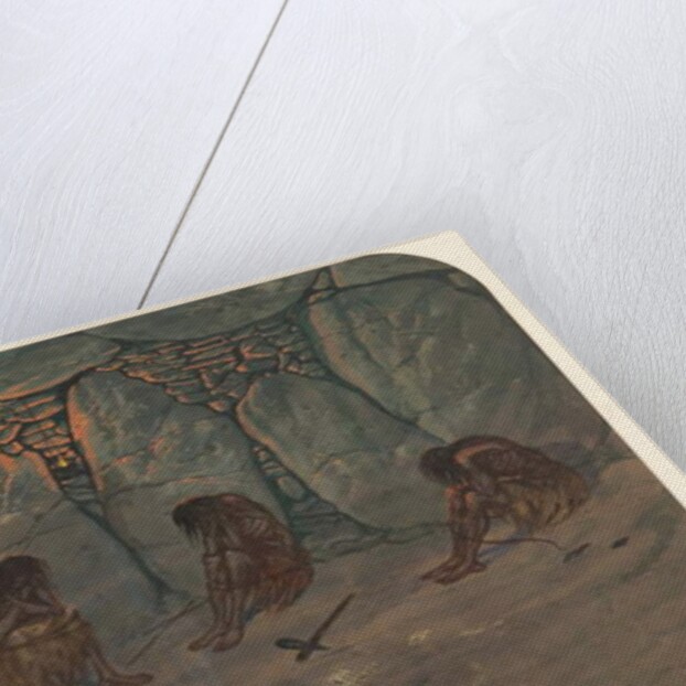 Prehistoric Scene, 1871 by Ernest Henry Griset