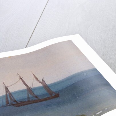 Detail of Triptych of an Atoll, 1871 by Ernest Henry Griset