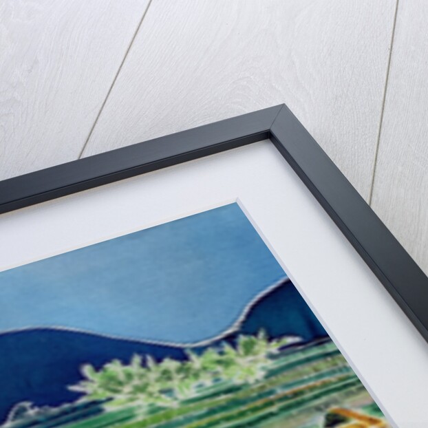 Lovina Ricefields with Lilies and Frangipani, Bali, 1996 by Hilary Simon