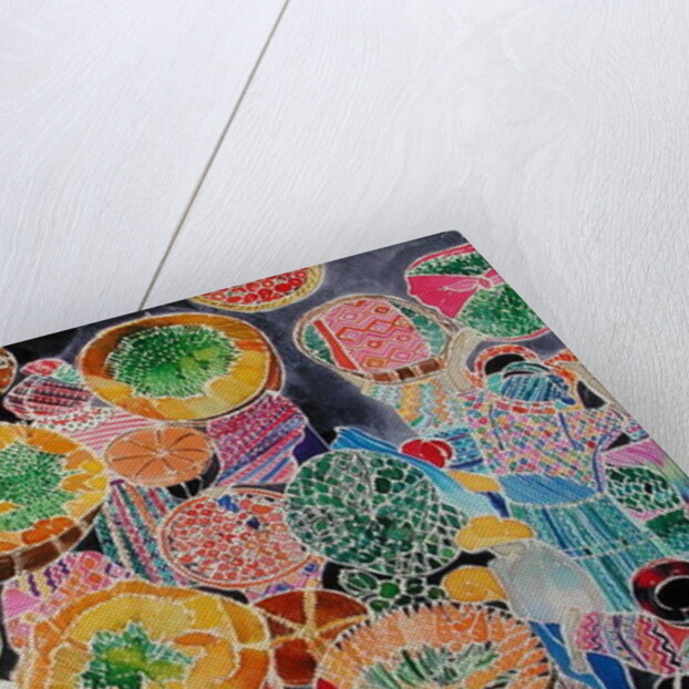 Baskets at Market by Hilary Simon