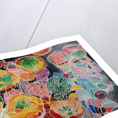 Baskets at Market by Hilary Simon