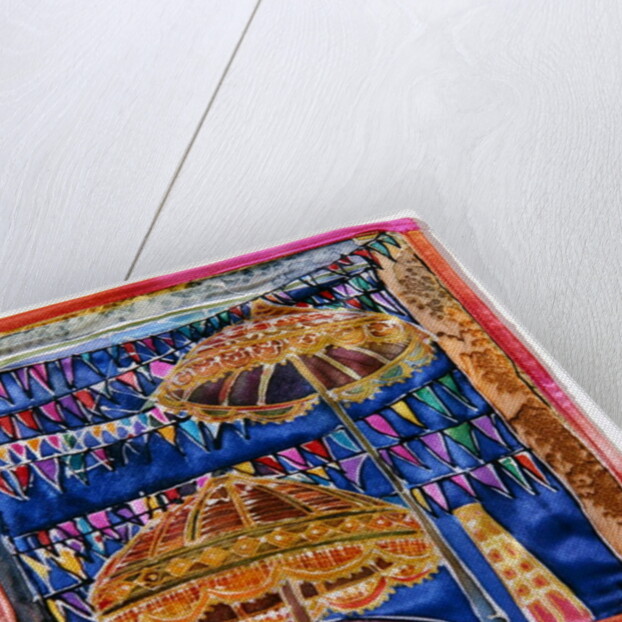 Balinese parasols, 2005 by Hilary Simon