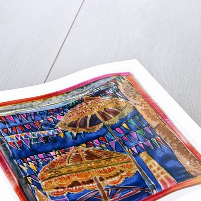 Balinese parasols, 2005 by Hilary Simon