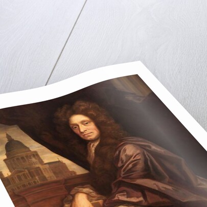 Sir Christopher Wren by Godfrey Kneller