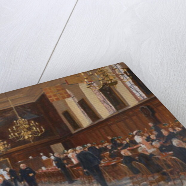 View of the Great Hall, the Royal Hospital Chelsea, 1990 by Julian Barrow