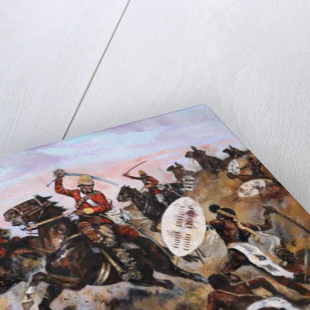 Battle with Natives by School English