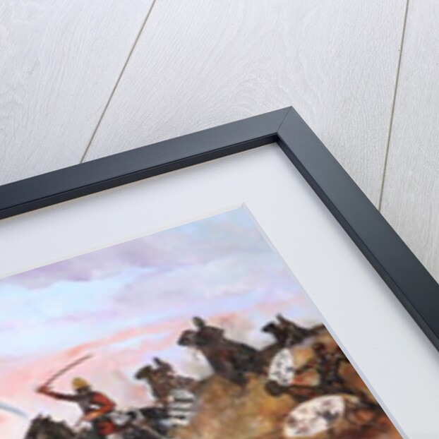 Battle with Natives by School English