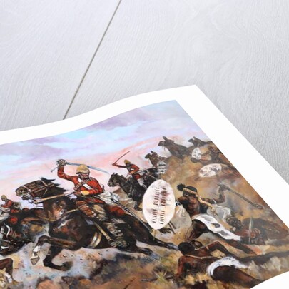 Battle with Natives by School English