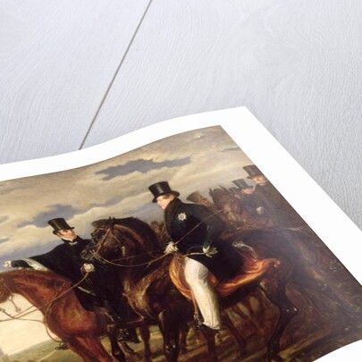 The Duke of Wellington describing the Field of Waterloo to King George IV 1844 by Benjamin Robert Haydon