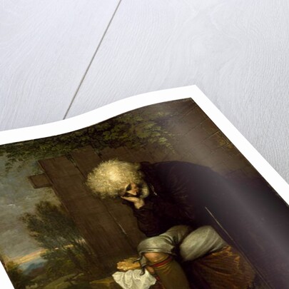 The Pilgrim Mourning His Dead Ass, c.1775 by Benjamin West