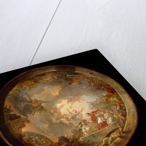 Saint Carlo Borromeo Attending to the Plague Victims, 1778 by Jean-Simon Berthelemy