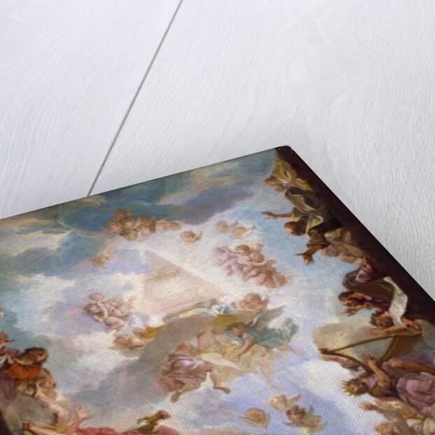 Prophets and Kings of the Old Testament Adoring the Name of Jehovah, 1718 by Nicolas Bertin