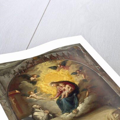 The Apparition of the Virgin to the Dying Pedro Faverio, c.1626-32 by Vicente Carducho