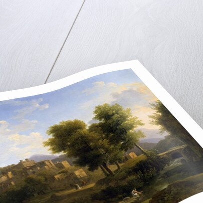 View of a Town in the Sabine Hills, 1814 by Jean Victor Bertin