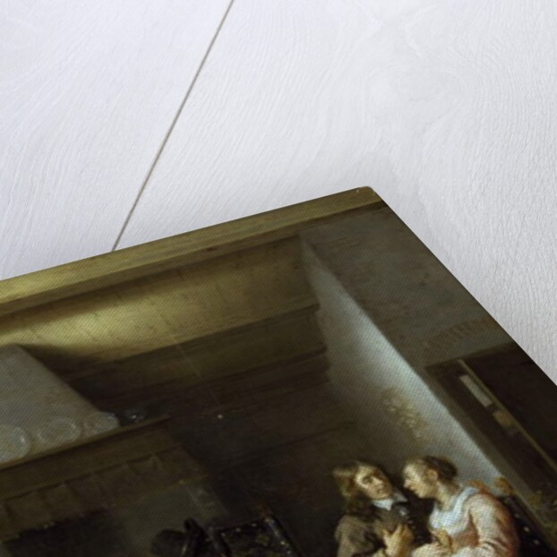 A Couple in an Interior, 1652 by Jan Miense Molenaer
