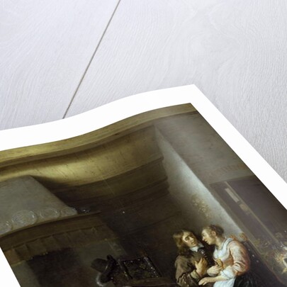 A Couple in an Interior, 1652 by Jan Miense Molenaer