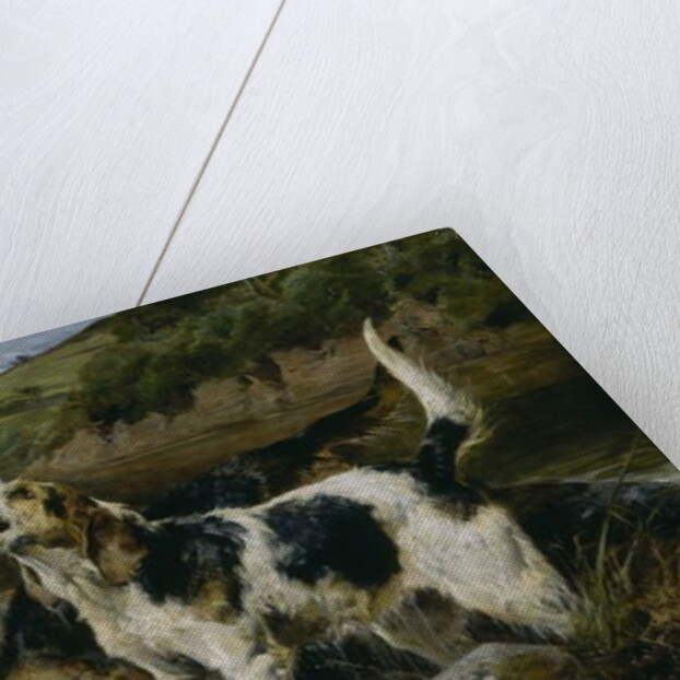 Otter Hunting, or 'On the Scent', 1881 by John Sargent Noble