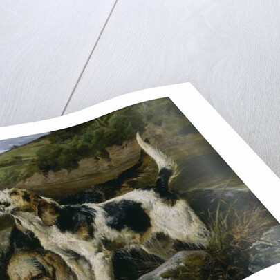 Otter Hunting, or 'On the Scent', 1881 by John Sargent Noble