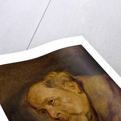 Head of a Monk by Anthony van Dyck
