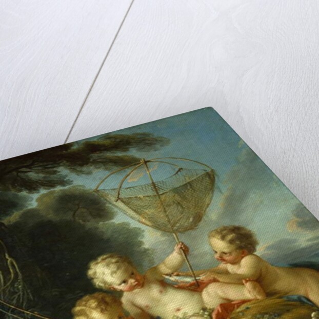 Putti as Fisherman, c.1744 by Francois Boucher