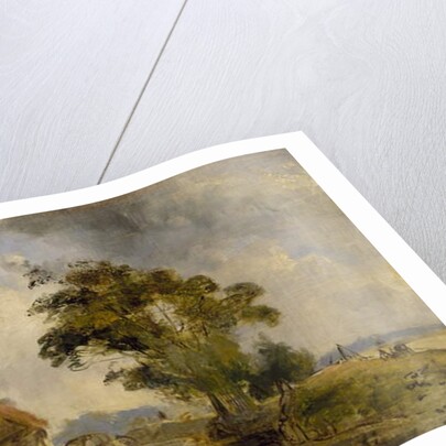 Environs of Breda, 1857 by Johan-Barthold Jongkind