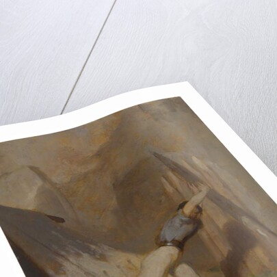 Building a Shelter, c.1856 by Thomas Sully