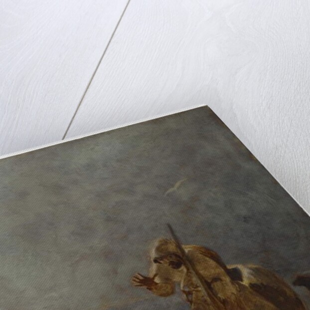 Foot Impression in the Sand, c.1856 by Thomas Sully