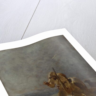 Foot Impression in the Sand, c.1856 by Thomas Sully