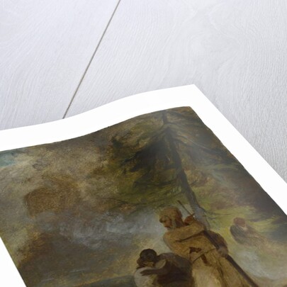 Friday's Father Rescued, c.1856 by Thomas Sully