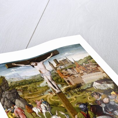 The Crucifixion, c.1465-70 by Master of Georg Muehlich's Meisterlin Chronicle