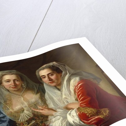 The Mirabita Sisters, c.1759 by Antoine Favray