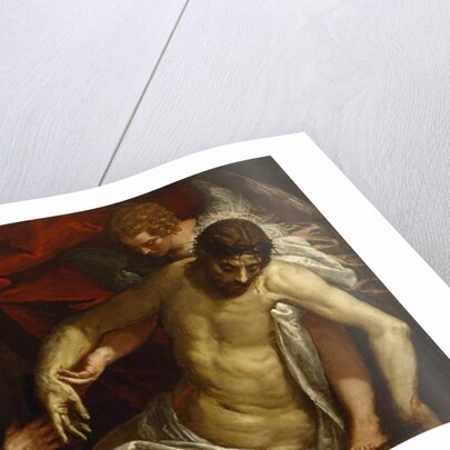 The Dead Christ Supported by an Angel and Adored by a Franciscan, c.1586-87 by (1528-88) Veronese