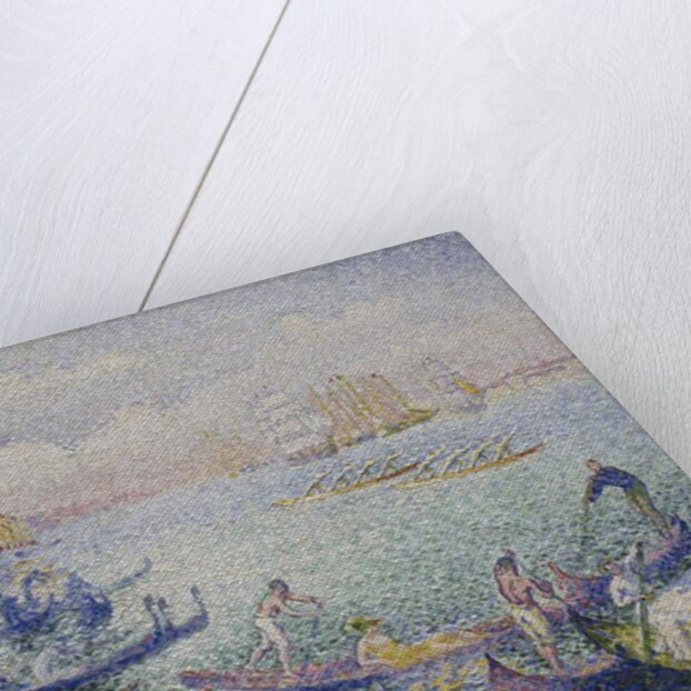 Regatta in Venice, September 1903 - January 1904 by Henri-Edmond Cross