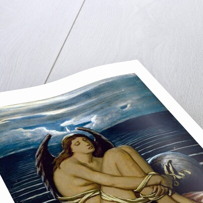 Soul in Bondage, c. 1891 by Elihu Vedder