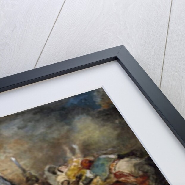 The Abduction of Rebecca, 1873 by Eugene-Louis Lami