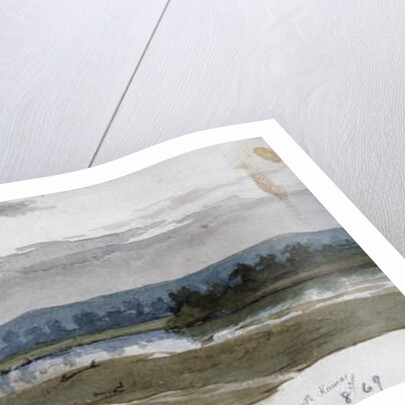 At Hotel, Fort Leavenworth, Kansas, Missouri River, June 8, 1869 by Vincent Colyer