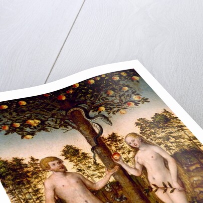 The Fall of Man, 1549 by Lucas the Younger Cranach