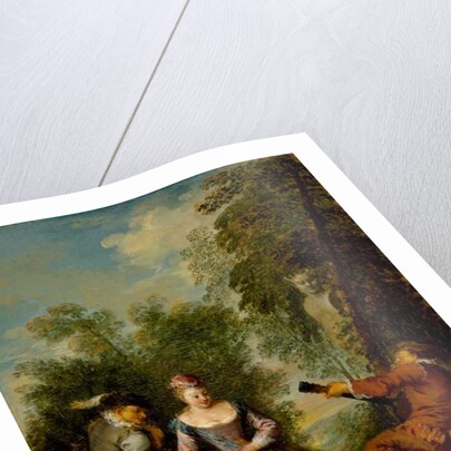 A Pastoral Concert, c.1725 by Jean-Baptiste Joseph Pater