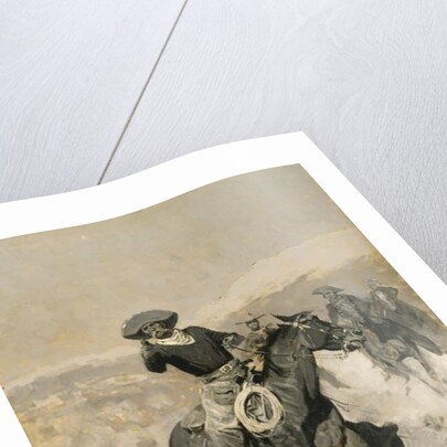 Days on the Range c.1902 by Frederic Remington